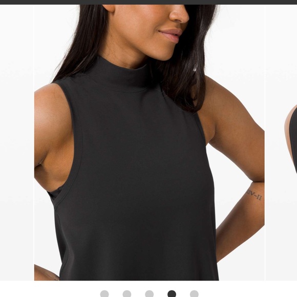 NWT - Lululemon - Women's All Aligned A-line Dress - Color: Black - Size: 2 - Picture 15 of 16